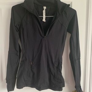 Black Lululemon top size 4